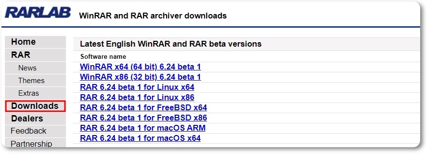 WinRAR 무료 다운로드