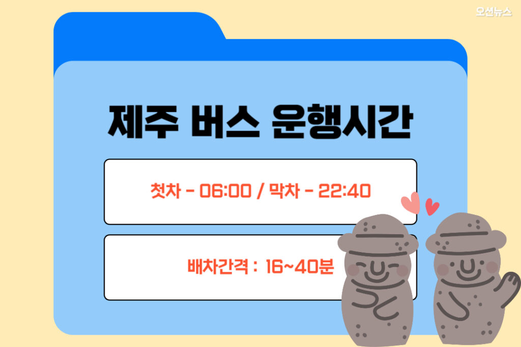 제주공항 리무진 버스 요금