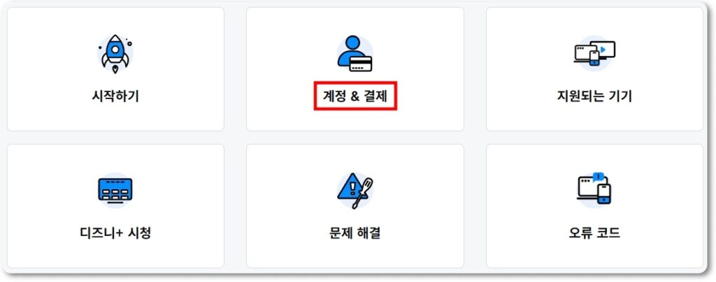 디즈니 자동결제 취소