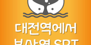 대전에서 부산까지 걸리는 시간 대전역 부산역 SRT 시간표