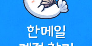 한메일 아이디 사라짐 hanmail.net 로그인 실패 계정 찾는법