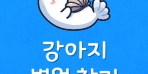 내근처 제일 비용 싼 강아지 24시 병원 진료비 저렴한곳 찾기